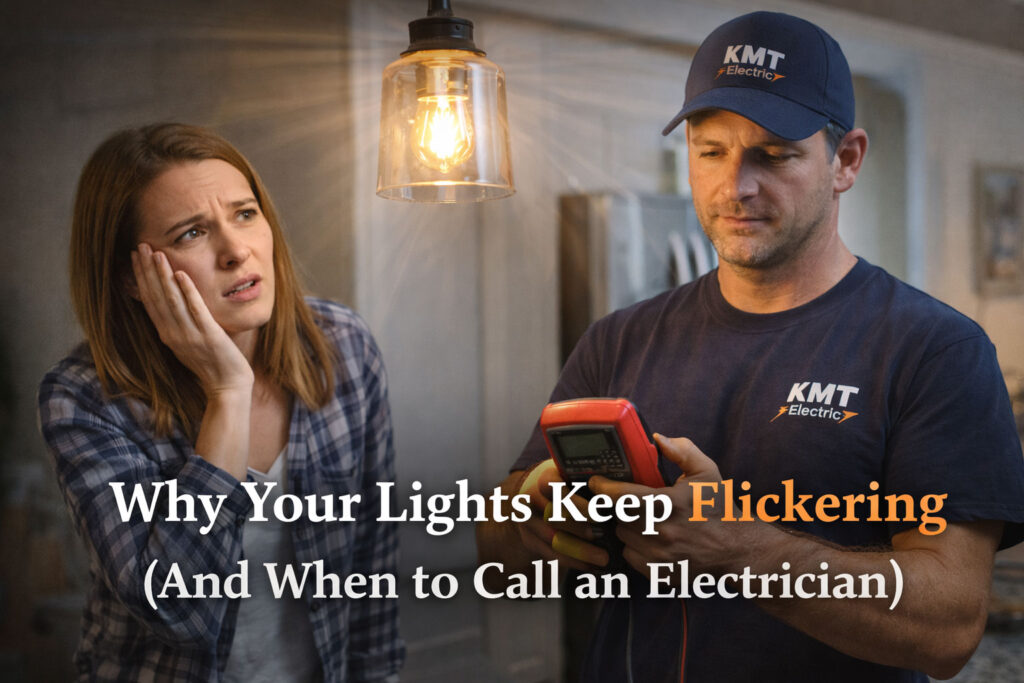 Why Your Lights Keep Flickering (And When to Call an Electrician)